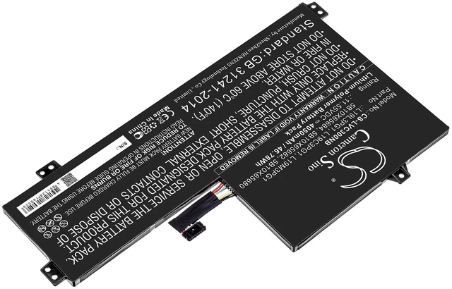 Alt view image 2 of 4 - Battery for Lenovo Chromebook 100e 300e L17M3PB0 5B10W67369 L18D3PG1 L17L3PB0