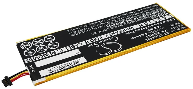 Alt view image 2 of 6 - Battery for INSIGNIA Flex 8 inch NS-15AT08 PR-3956155 Tablet CS-STA800SL 4000mAh
