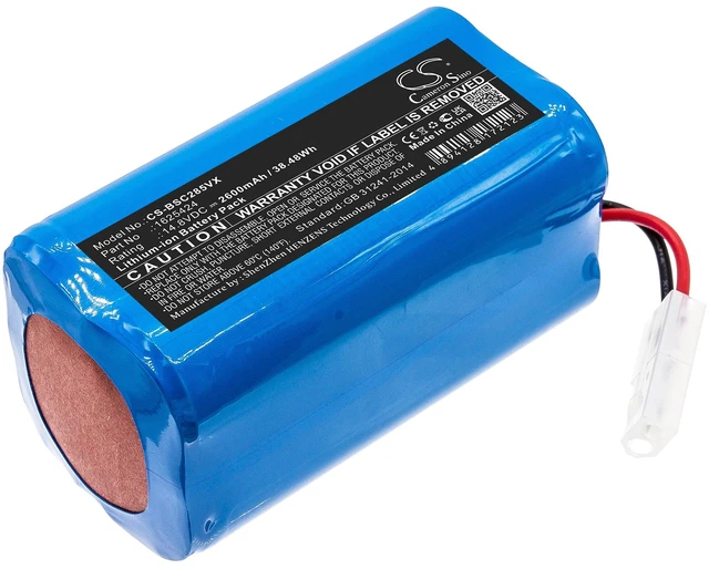 Main image of Battery for Bissell 2859 3115 P3001 SpinWave Wet 1618526 1625424 5345 Z65B155