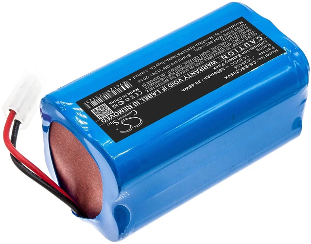 Alt view image 2 of 6 - Battery for Bissell 2859 3115 P3001 SpinWave Wet 1618526 1625424 5345 Z65B155