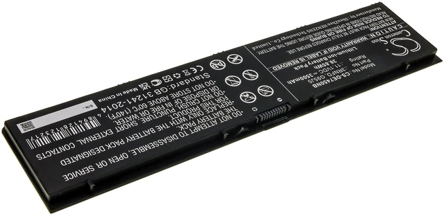 Alt view image 2 of 5 - Battery for DELL Latitude 14 7000 E7440 34GKR 3RNFD 451-BBFS 451-BBFT PFXCR