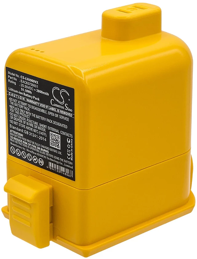 Main image of Battery for LG Cord Zero A9+ A9 A906SM A927KVMS A927KGMS EAC63382201 EAC63758601