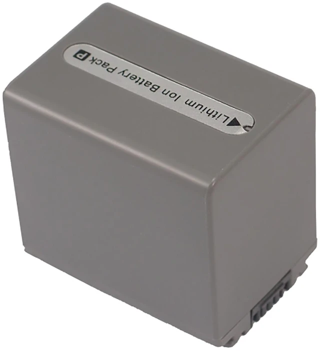 Alt view image 4 of 5 - Battery for Sony DCR-DVD105 DCR-DVD305 DCR-HC26 DCR-HC42 NP-FP90 NP-FP91 2100mAh