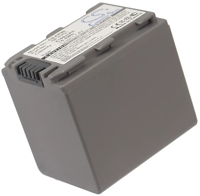 Alt view image 5 of 5 - Battery for Sony DCR-DVD105 DCR-DVD305 DCR-HC26 DCR-HC42 NP-FP90 NP-FP91 2100mAh