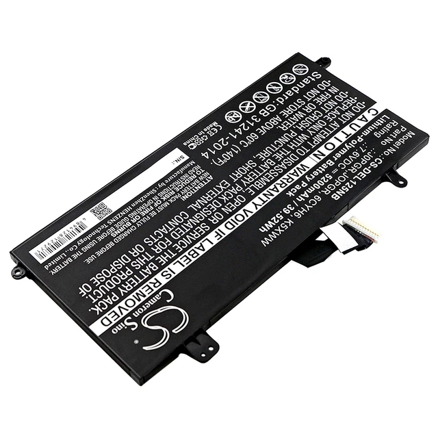 Alt view image 2 of 4 - Battery for DELL Latitude 12 5285 2-in-1 5290 N003L7390-C-D1606FTCN 51KD7 J0PGR