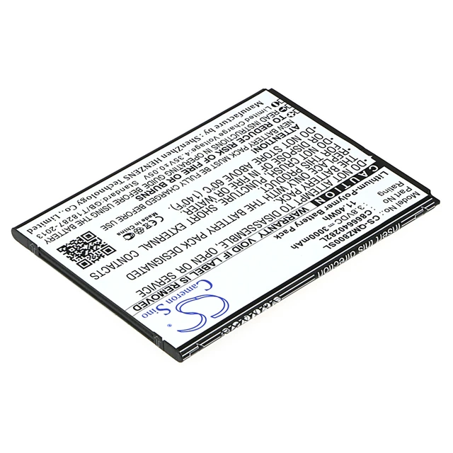 Alt view image 2 of 5 - Battery for BLU X030 X030Q L050 LIFE XL Qmobile Z8 Plus C866639282L C866640282L