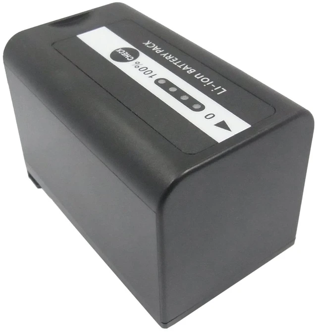Alt view image 3 of 5 - Battery for Panasonic AJ-PX298 VW-VBD29 VW-VBD58 VW-VBD58E-K VW-VBD58PPK 4400mAh