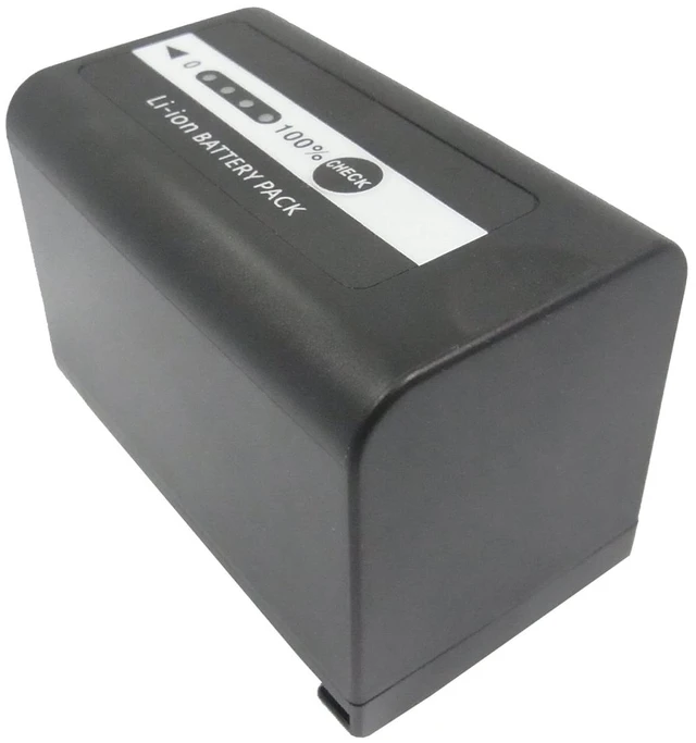 Alt view image 4 of 5 - Battery for Panasonic AJ-PX298 VW-VBD29 VW-VBD58 VW-VBD58E-K VW-VBD58PPK 4400mAh