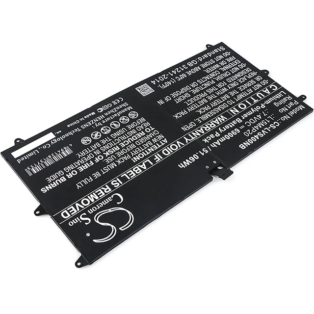 Alt view image 2 of 4 - Battery for Lenovo Yoga 4S 900S 12ISK 5B10J50660 5B10J50662 5B10J66116 L15M4P20