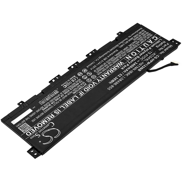 Alt view image 2 of 4 - Battery for HP Envy 13 HSTNN-IB8K KC04XL L08496-855 L08544-1C1 TPN-W133 TPN-W136