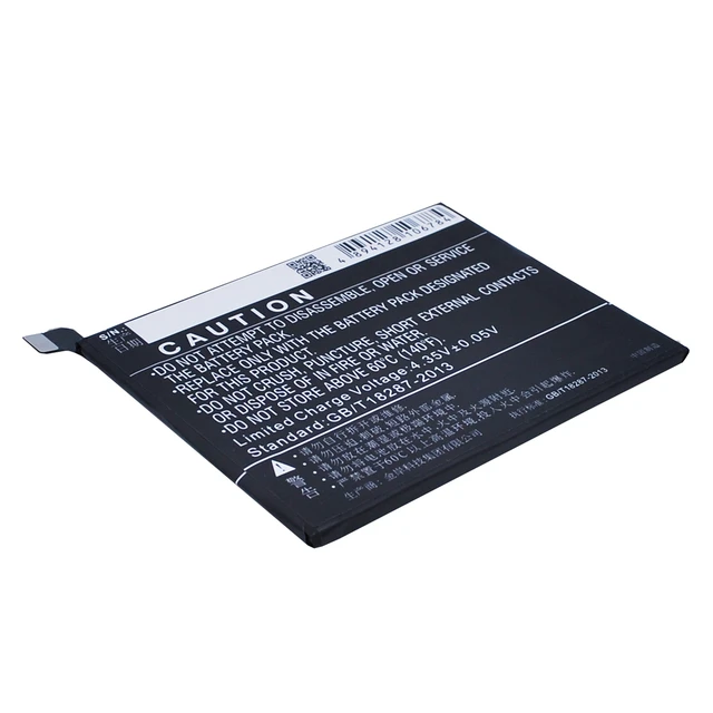Alt view image 4 of 6 - Battery for OPPO R7 Plus BLP599 Mobile SmartPhone CS-OPR710SL 3.8v 4100mAh