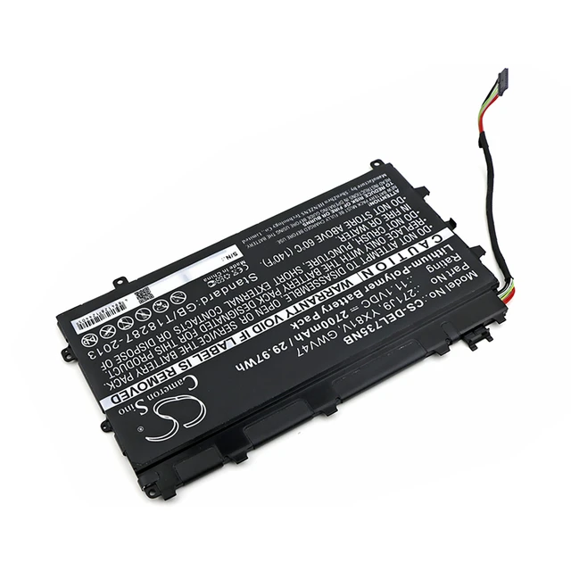 Alt view image 2 of 4 - Battery for DELL Latitude 13 7000 7350 0271J9 271J9 3WKT0 GWV47 YX81V MN791