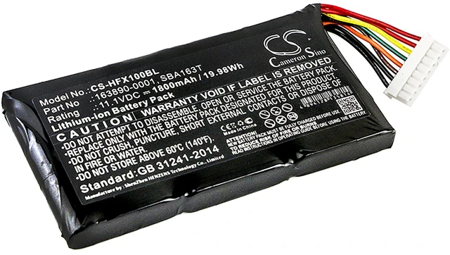 Main image of Battery for Honeywell Marathon FX1 LXE FX1380 163890-0001 163890-0001B SBA163T