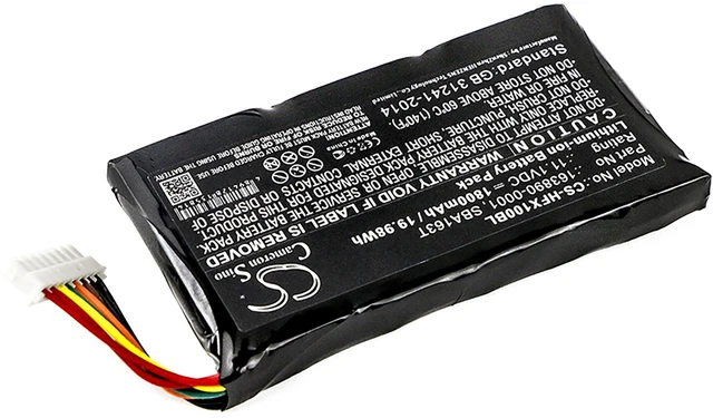 Alt view image 2 of 4 - Battery for Honeywell Marathon FX1 LXE FX1380 163890-0001 163890-0001B SBA163T