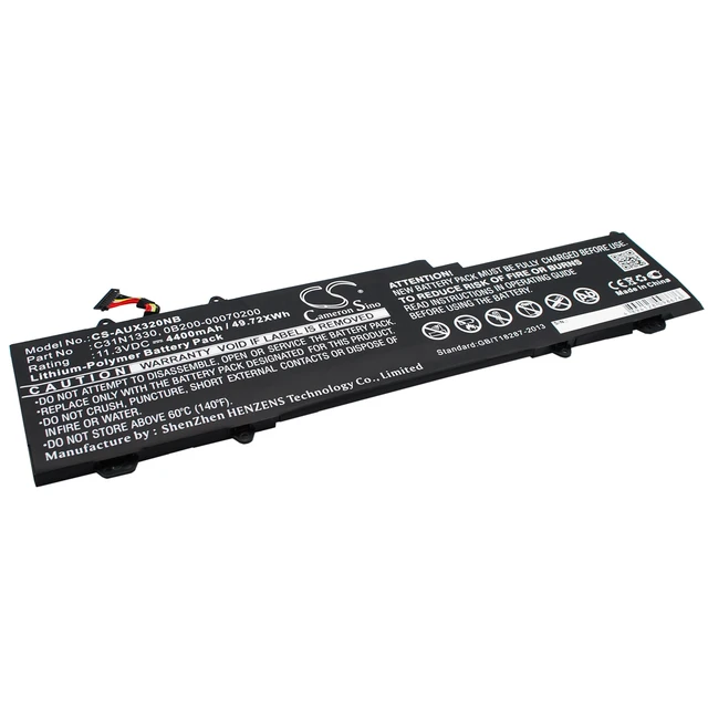 Alt view image 2 of 6 - Battery for Asus Zenbook UX32LA UX32LN UX32LA-R3055 0B200-00070200 C31N1330
