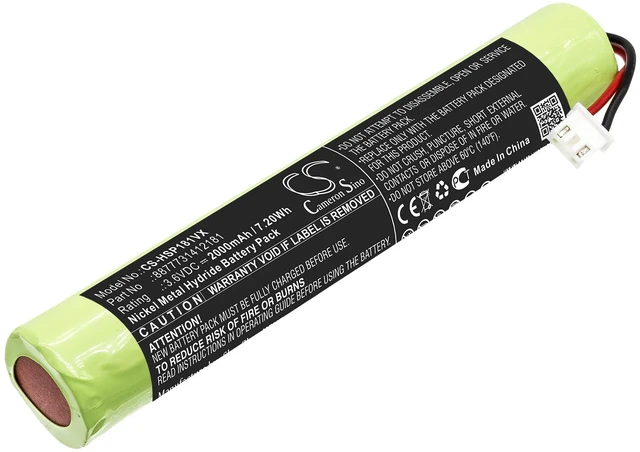 Main image of Battery for Brush Cleaner Mop Hurricane Spin Scrubber 140127175457 CS-HSP181VX
