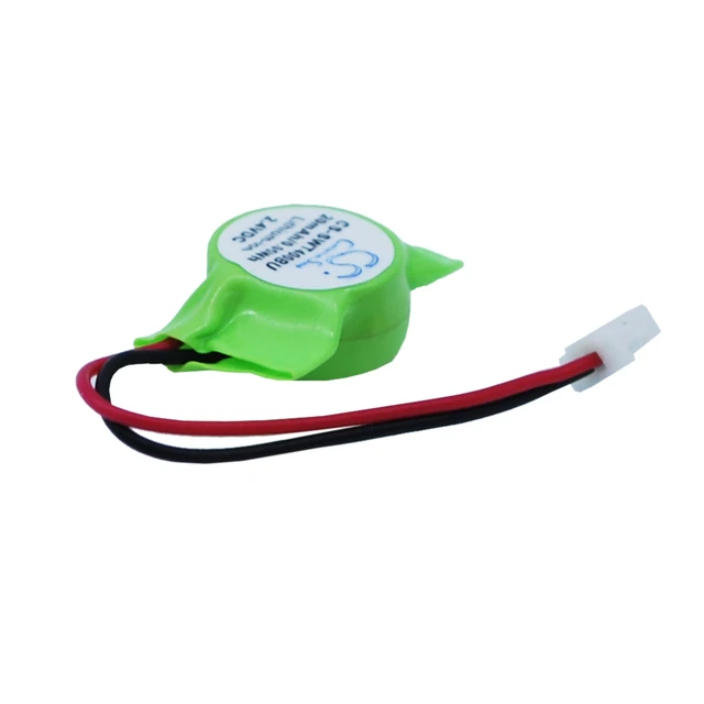 Alt view image 2 of 6 - CMOS Battery for Symbol WT4000 WT4070 WT4090 WT4090I WT4190 WT41N0 VOW 2.4v 20mA