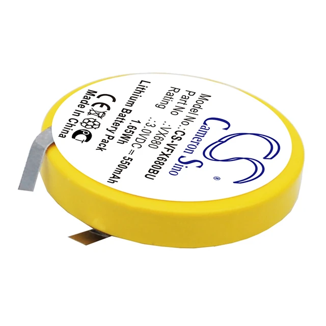Alt view image 2 of 5 - CMOS Battery for VeriFone VX680 vx680 wireless credit card terminal CS-VFX680BU