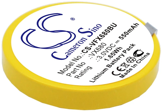 Main image of CMOS Battery for VeriFone VX680 vx680 wireless credit card terminal CS-VFX680BU