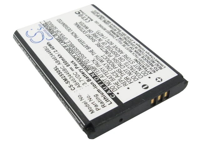 Alt view image 2 of 5 - Battery for Samsung AB463446BC AB463446BU Champ GT-C3520 GT-C3300 GT-C3300K