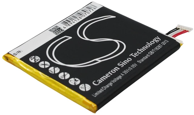 Alt view image 4 of 6 - Battery for HTC One XS 35H00188-00M 35H00188-00P 35H00191-00M BJ75100 BM35100