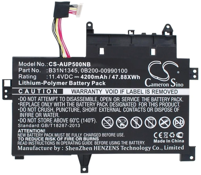 Main image of Battery for Asus Transformer Book Flip TP500LA TP500LB 0B200-00990100 B31N1345