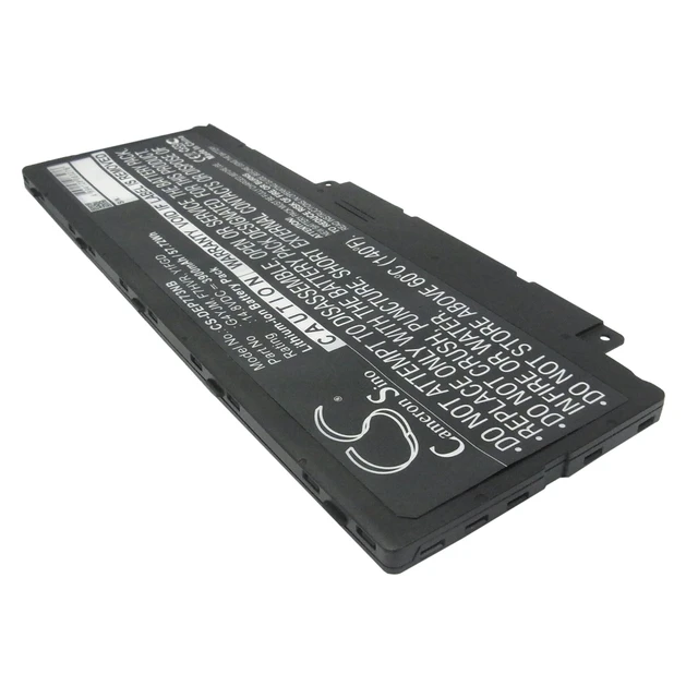 Alt view image 2 of 5 - Battery for DELL Inspiron 14-7000 15 17 062VNH F7HVR G4YJM JR9TD T2T3J Y1FGD