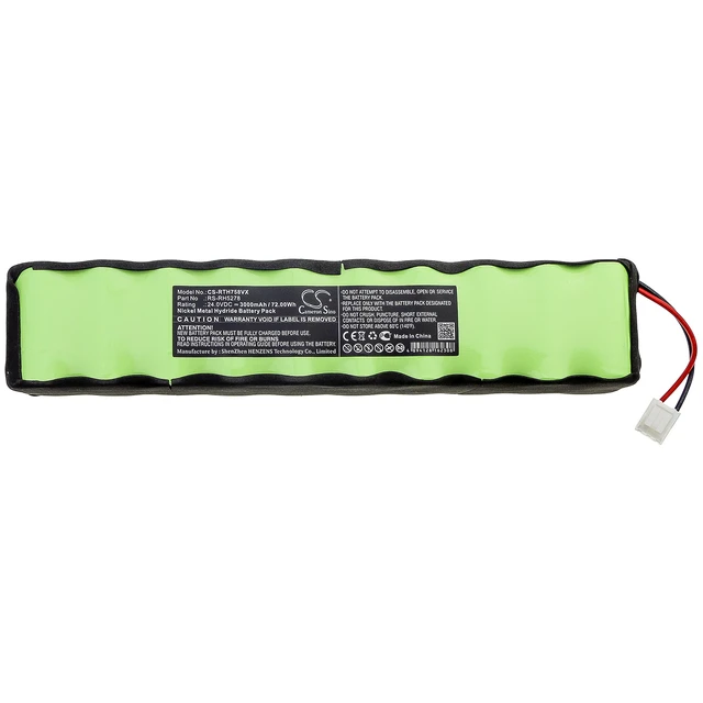 Alt view image 3 of 6 - Battery for Rowenta RS-RH5278 RH8779 RH8770WU/2D1 RH877101/2D1 RH877101/8M0