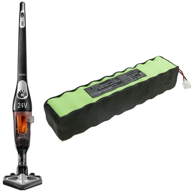 Alt view image 6 of 6 - Battery for Rowenta RS-RH5278 RH8779 RH8770WU/2D1 RH877101/2D1 RH877101/8M0