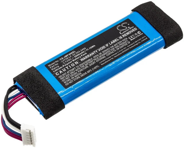 Main image of Battery for JBL Flip 3 SE Stealth Essential 02-553-3494 GSP872693 L0748-LF