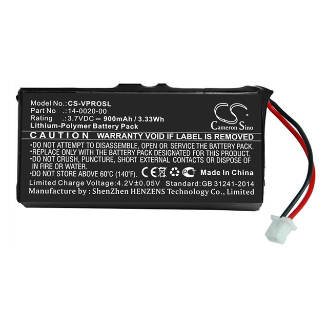 Alt view image 3 of 4 - Battery for Palm Visor Pro 14-0020-00 Pocket PC PDA CS-VPROSL 3.7v 900mAh 3.33Wh