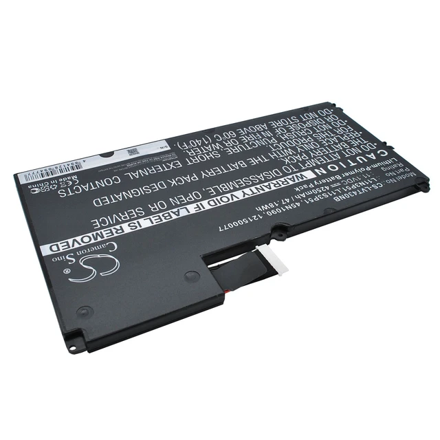 Alt view image 2 of 6 - Battery for Lenovo Thinkpad T430u 45N1089 ASM 45N1090 45N1091 L11N3P51 L11S3P51