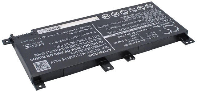 Alt view image 3 of 5 - Battery for Asus A455LA F455LD C21IN401 C21INI401 C21N1401 C21N1409 PP21AT149Q-1