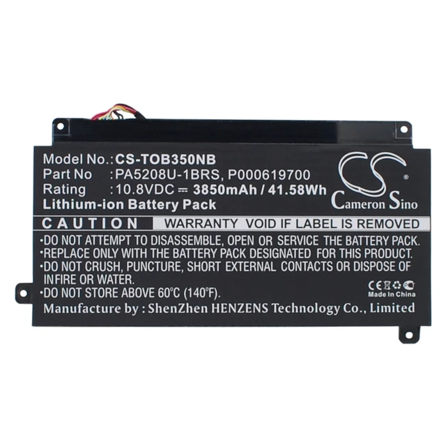 Main image of Battery for Toshiba CB30-B Satellite Fusion 15 P50W-C P000619700 PA5208U-1BRS