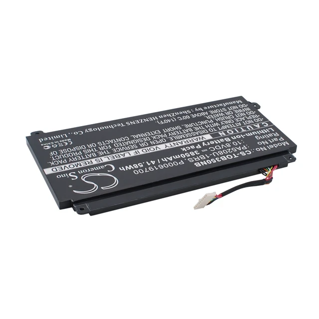 Alt view image 3 of 6 - Battery for Toshiba CB30-B Satellite Fusion 15 P50W-C P000619700 PA5208U-1BRS