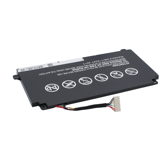 Alt view image 5 of 6 - Battery for Toshiba CB30-B Satellite Fusion 15 P50W-C P000619700 PA5208U-1BRS