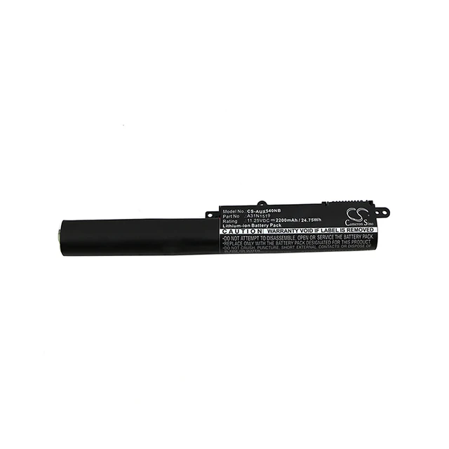 Alt view image 3 of 3 - Battery for Asus X540s X540SA X540YA X540LA A31N1519 0B110-00390100 A31N1519-1