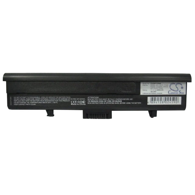 Alt view image 5 of 5 - Battery for DELL Inspiron 1318 XPS M1330 312-0566 312-0739 451-10473 TT485 WR050