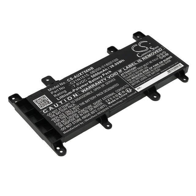 Main image of Battery for Asus VivoBook F756UA Z756UQ 0B200-01800000 0B200-01800100 C21N1515