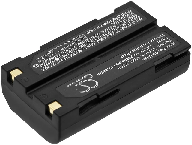 Alt view image 2 of 5 - Battery for Trimble EI-D-LI1 29518 54344 5700 5800 92600 MT1000 R7 R8 TR-R8