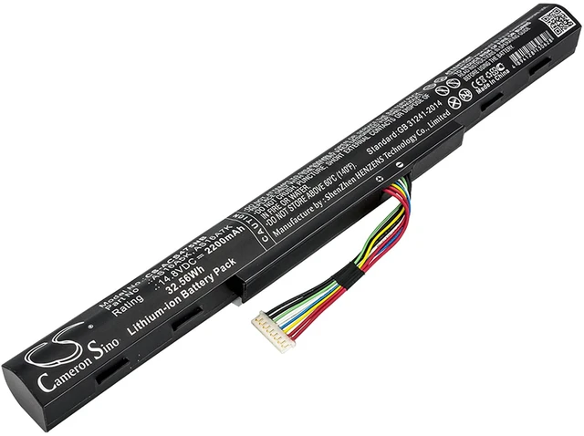 Main image of Battery for Acer Aspire E5 F5 K50 ES1 P259 AS16A5K AS16A7K AS16A8K KT.0040G.007