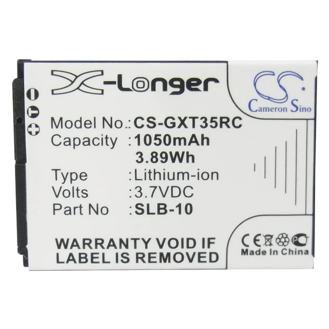 Alt view image 5 of 5 - Battery for Trust GXT 35 Wireless Laser Gaming Mouse SLB-10 SLB10 CS-GXT35RC