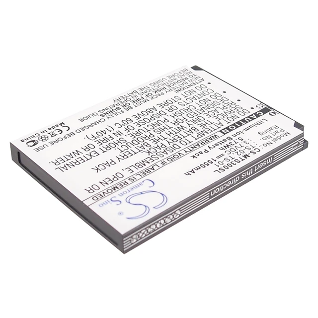 Alt view image 2 of 5 - Battery for SEALS TS3 T-S3 WP-TS3 TS-01 TS-02 CS-MTS300SL Waterproof Li-ion
