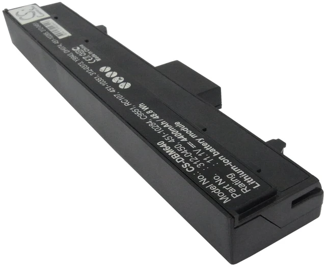 Alt view image 2 of 5 - Battery for DELL 630M PP19L XPS M140 Y9943 CC156 DC224 Y9948 312-0373 312-0451