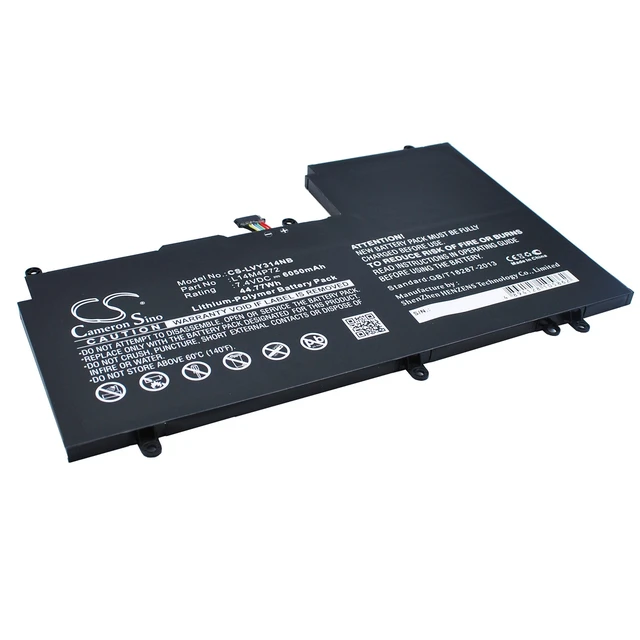 Alt view image 3 of 6 - Battery for Lenovo Yoga 3 14 1470 700 14ISK 80QD 700-14ISK L14M4P72 L14S4P72