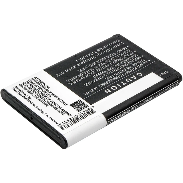 Alt view image 4 of 5 - Battery for Nokia Lumia 435 532 RM-1070 Microsoft BV-5J CS-NK435XL Li-ion 3.7V