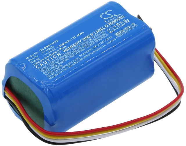 Main image of Battery for Eureka Groove Robot Vacuum P14426D CS-ERP144VX 14.4v 2600mAh Li-ion