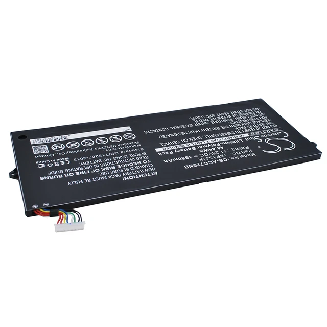 Alt view image 3 of 6 - Battery for Acer Chromebook 11 14 C720P CB514 C740 AP13J3K AP13J4K KT.00304.001