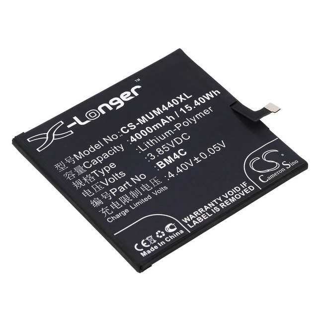 Main image of Battery for Xiaomi 2016080 Mi Mix Dual SIM Exclusive Gold Ceramic Edition BM4C