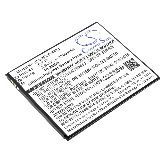Main image of Battery for Motorola GK40 SNN5967A SNN5967B Cedric Moto E3 G4 Play TD-LTE E4